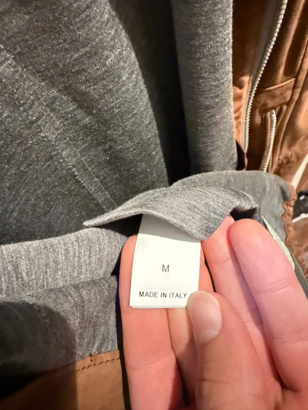 Brunello Cucinelli Suede Vest in Men’s Medium